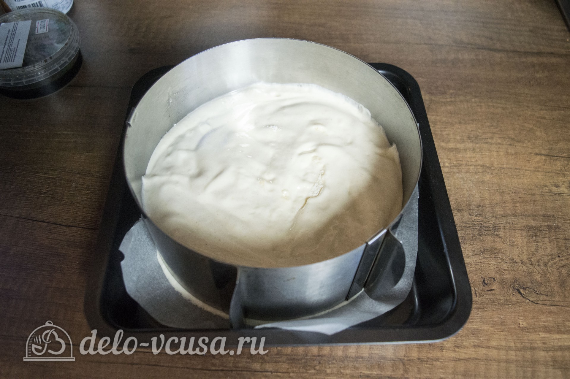 Шаг 5 приготовления Белый шоколадно-кокосовый торт