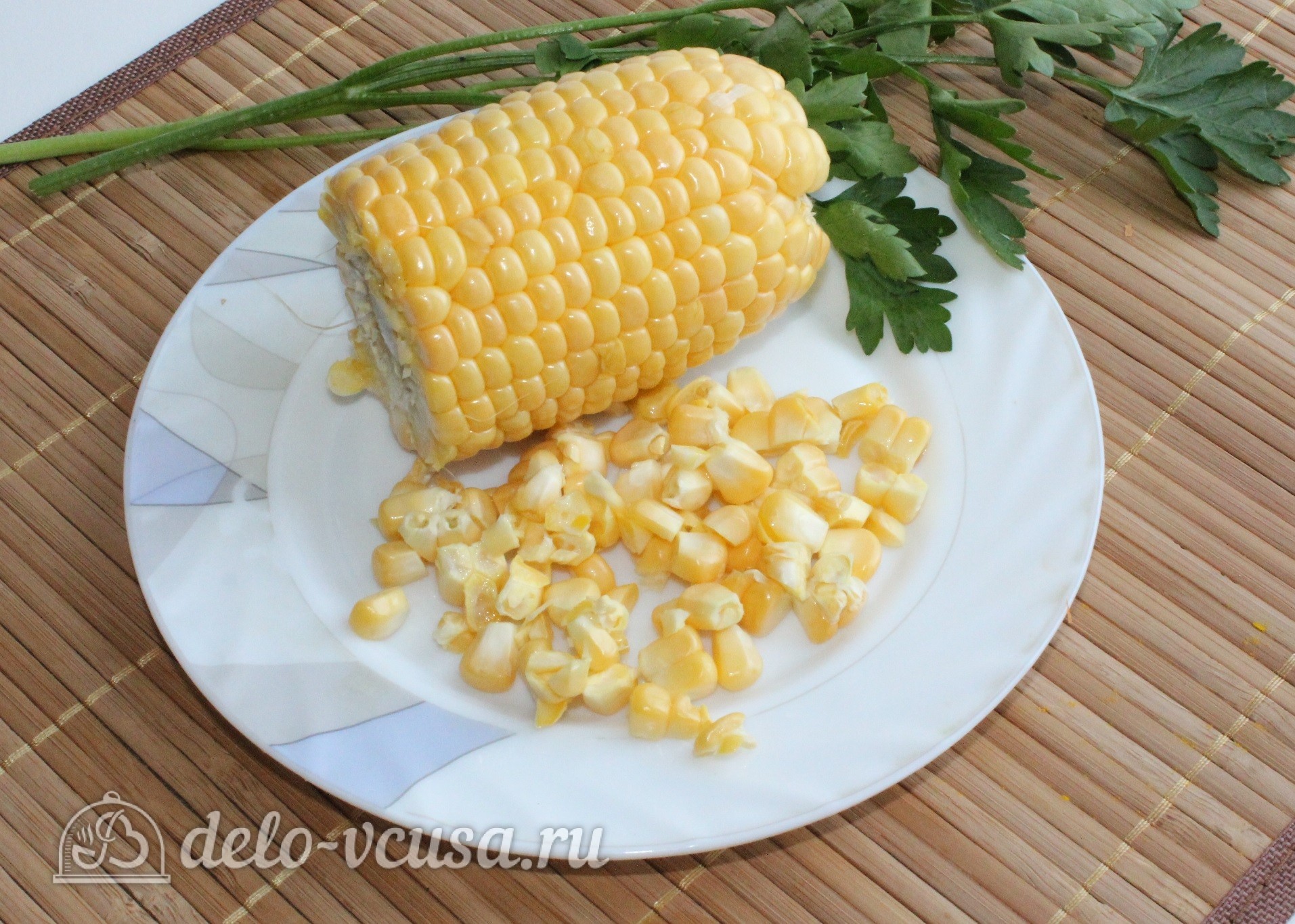 Шаг 4 приготовления Суп с кукурузой и фрикадельками