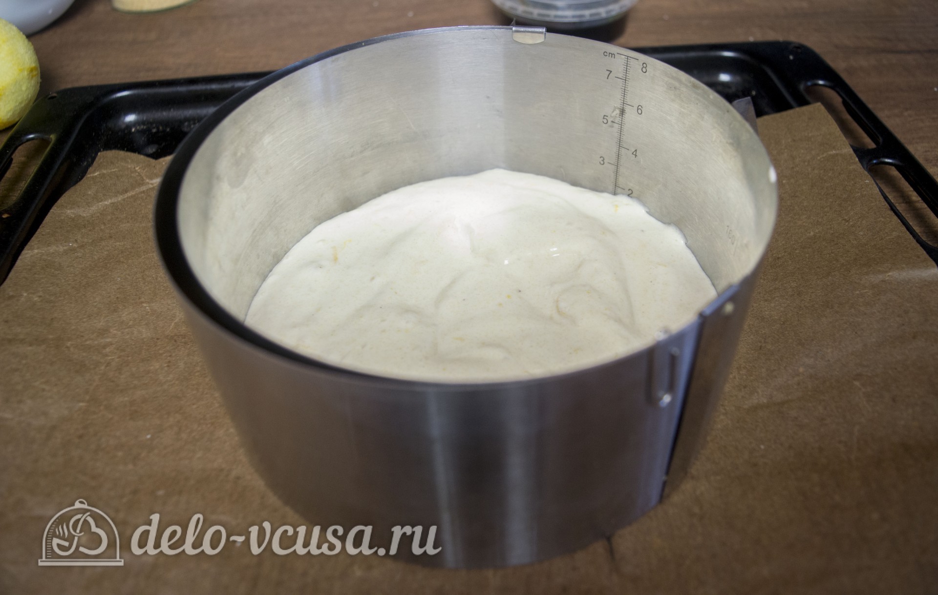 Шаг 3 приготовления Ягодный муссовый торт