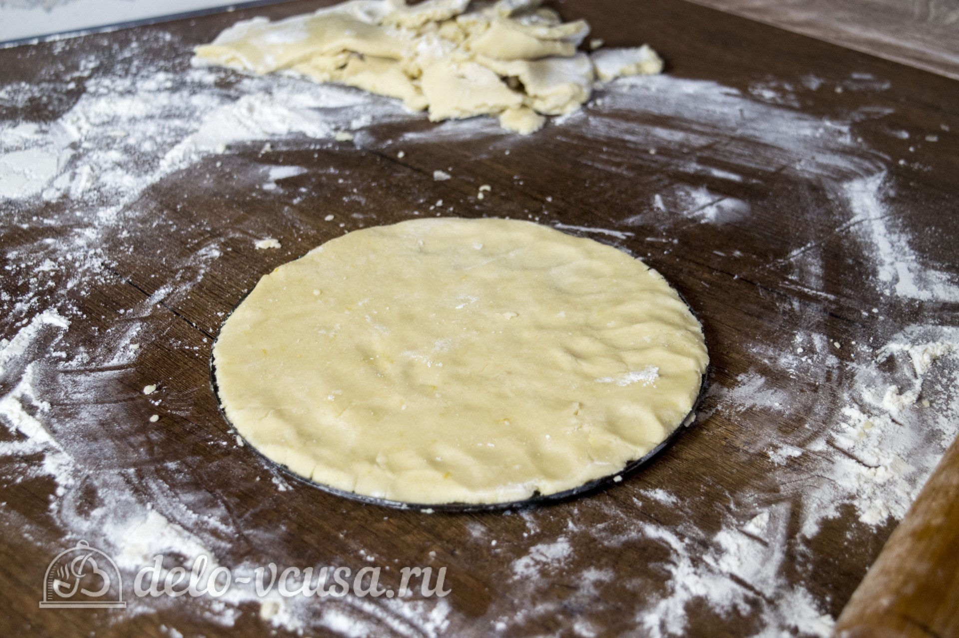 Шаг 5 приготовления Чизкейк с маскарпоне и творогом
