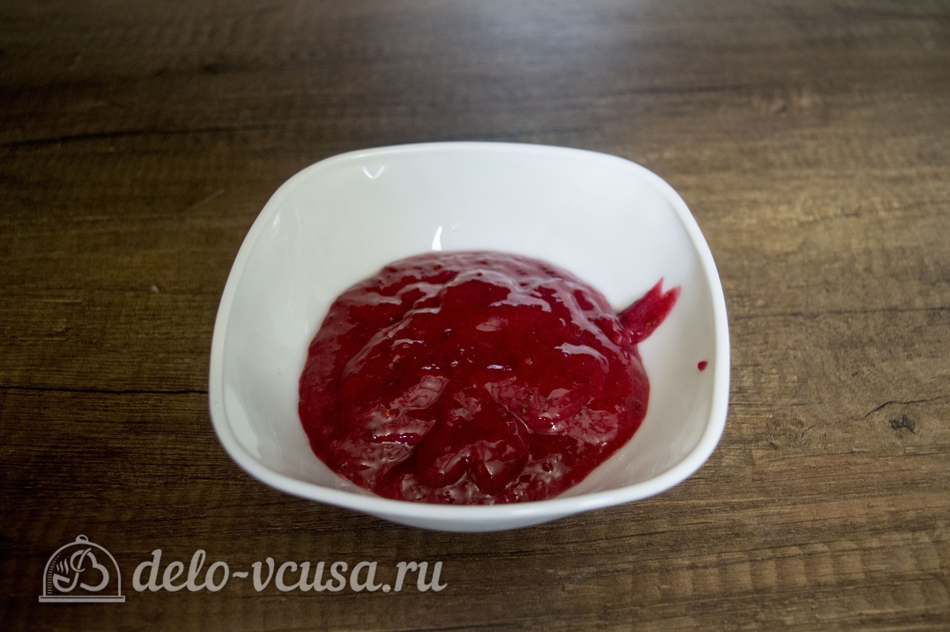 Шаг 3 приготовления Мини-чизкейки без выпечки
