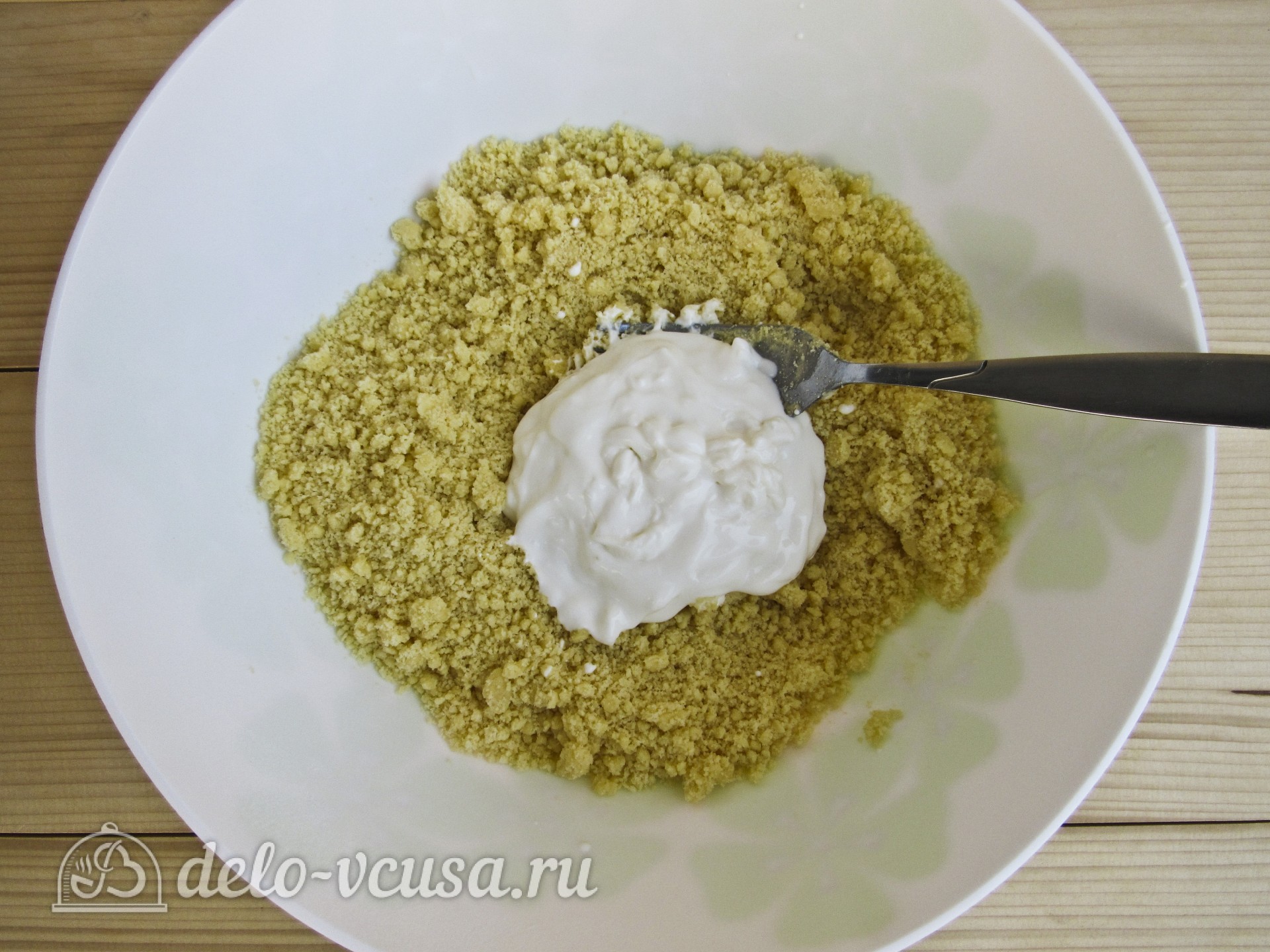 Шаг 4 приготовления Яблочный пирог Марины Цветаевой