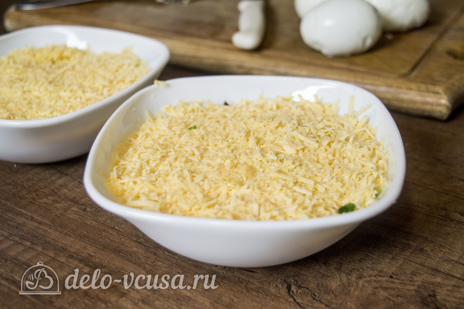 Шаг 4 приготовления Салат со шпротами и кукурузой