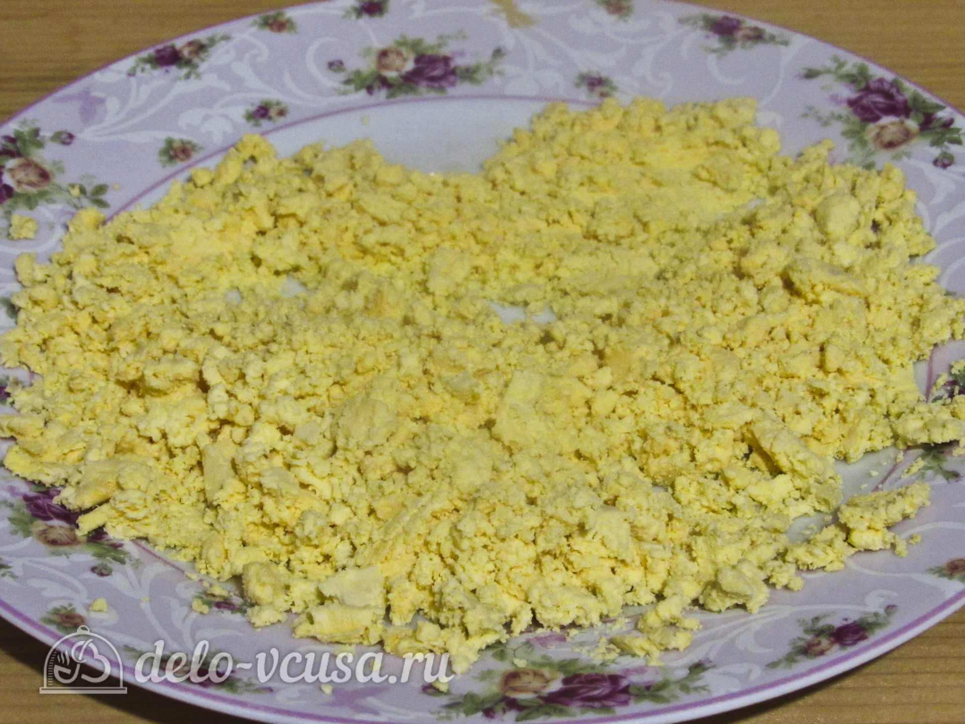 Шаг 4 приготовления Фаршированные яйца Мухоморы