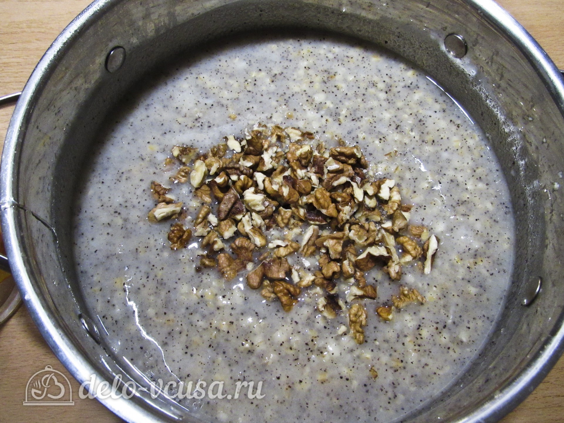Шаг 8 приготовления Рождественская кутья из пшеницы