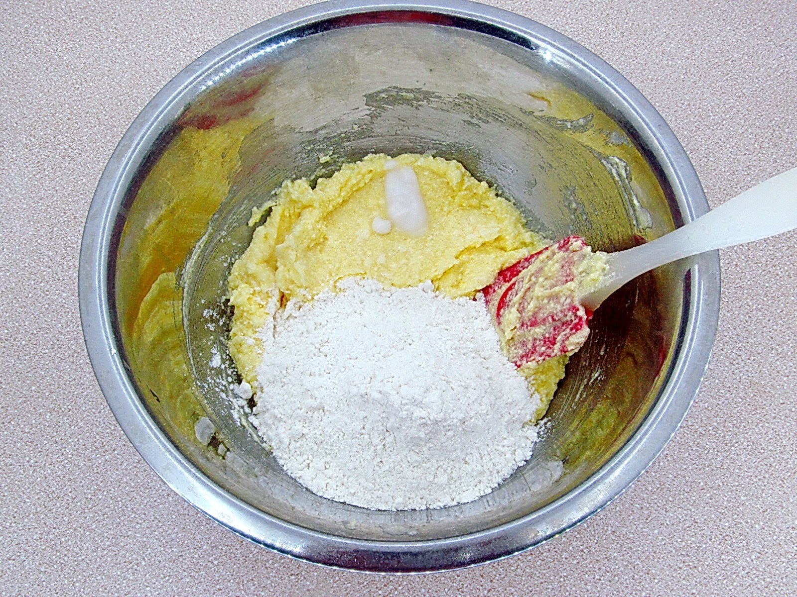 Шаг 5 приготовления Пирог Мечта с яблоками