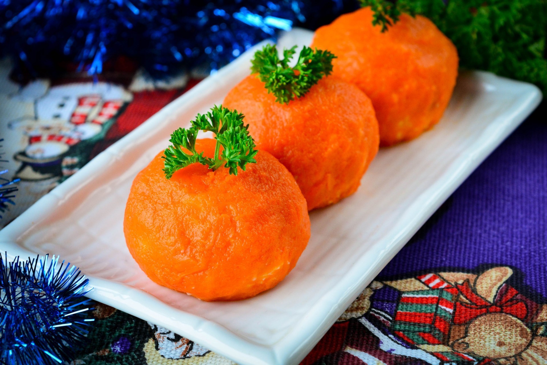 Шаг 9 приготовления Закуска Мандарины