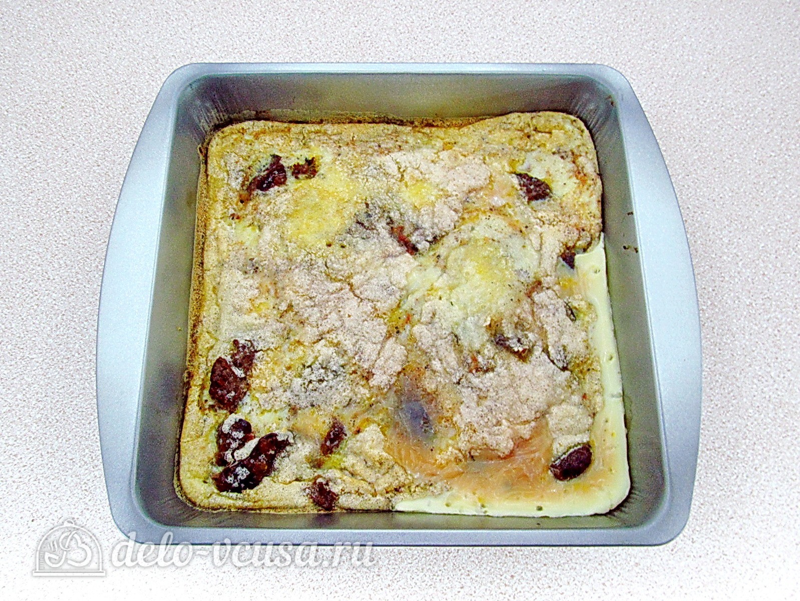 Шаг 12 приготовления Куриная печень с яйцом по-румынски
