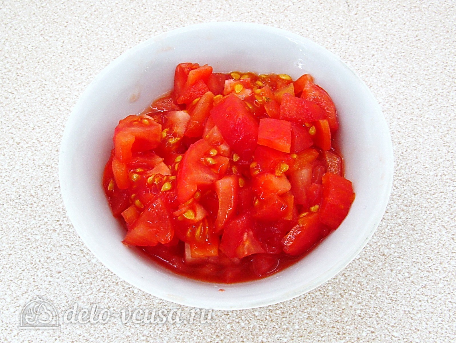 Шаг 3 приготовления Куриная печень с яйцом по-румынски