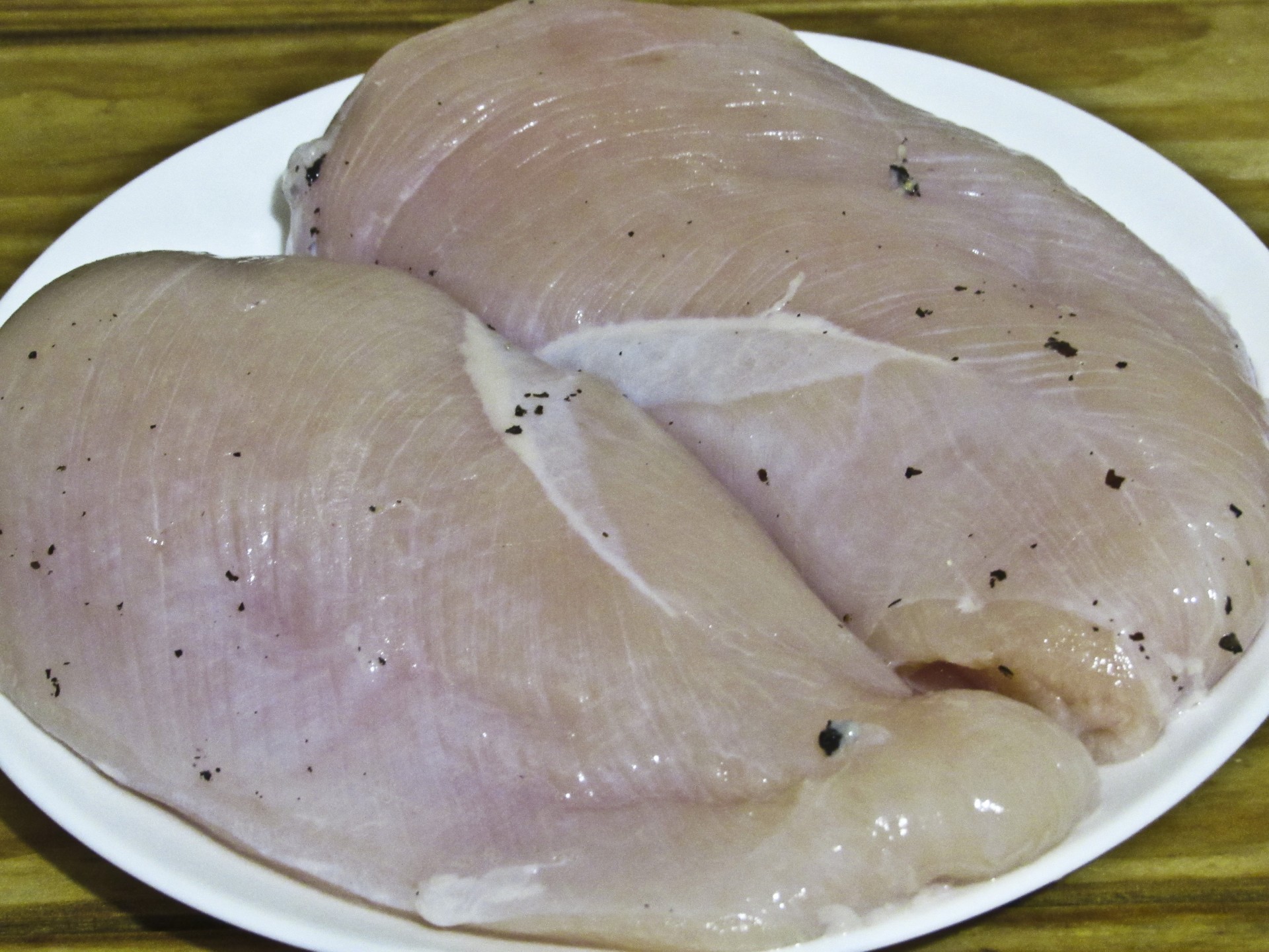 Шаг 5 приготовления Бастурма из куриной грудки в духовке