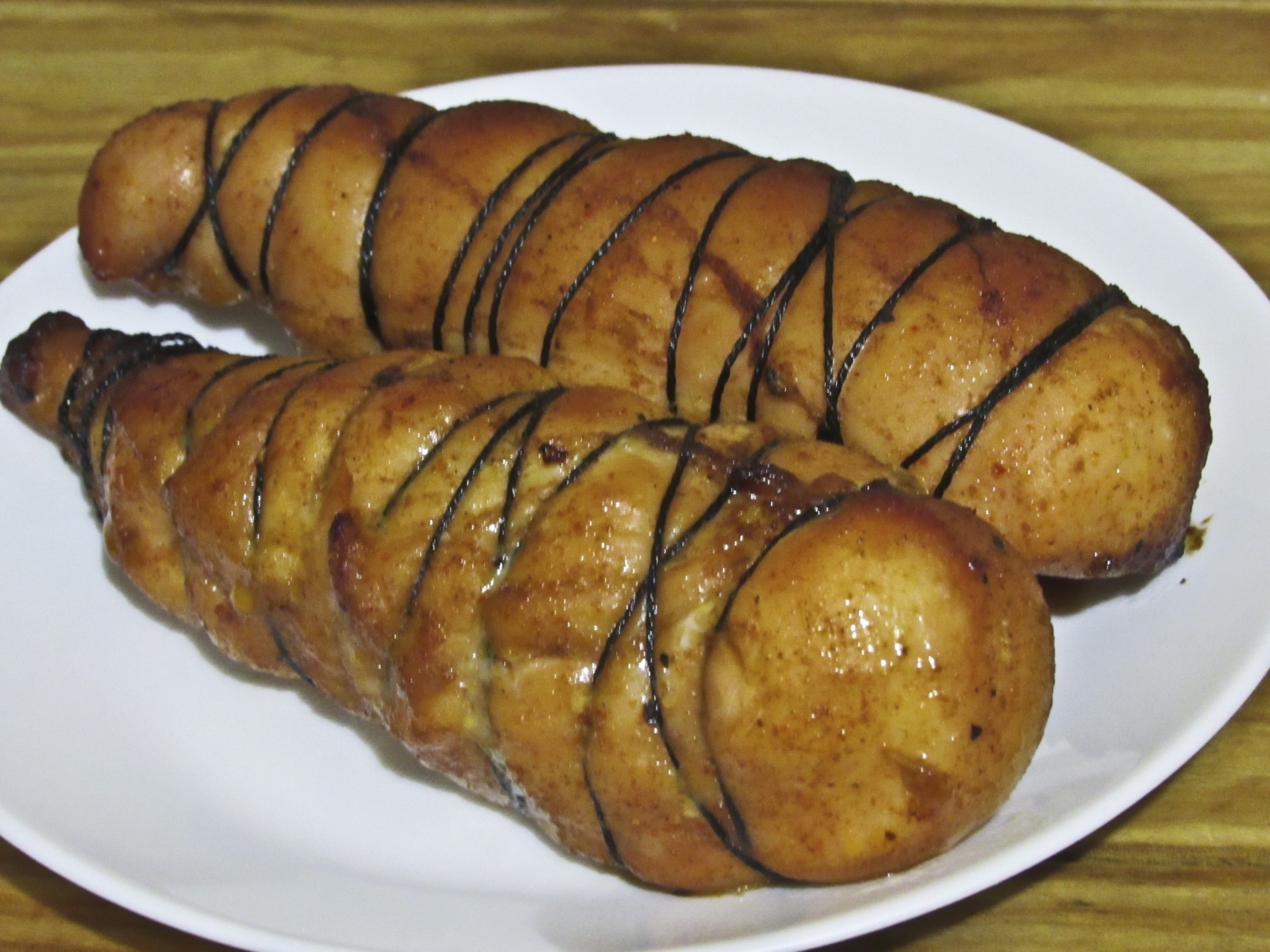 Шаг 9 приготовления Бастурма из куриной грудки в духовке