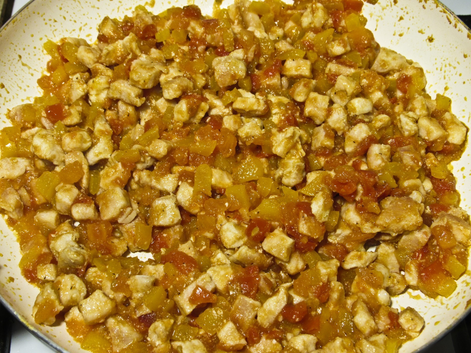 Шаг 10 приготовления Кесадилья с курицей и сыром