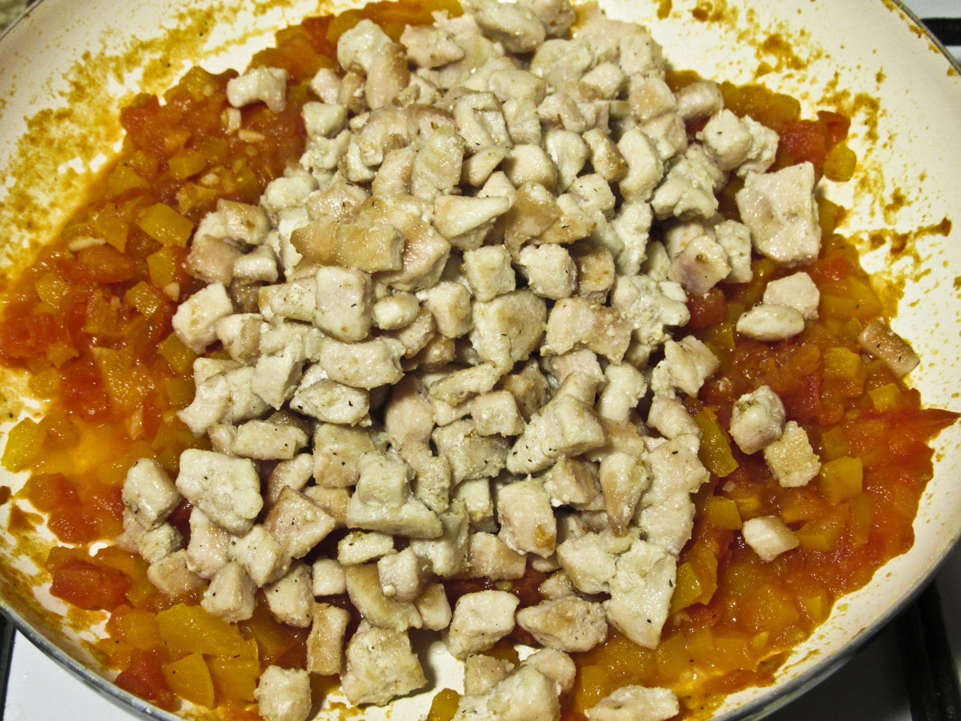 Шаг 9 приготовления Кесадилья с курицей и сыром