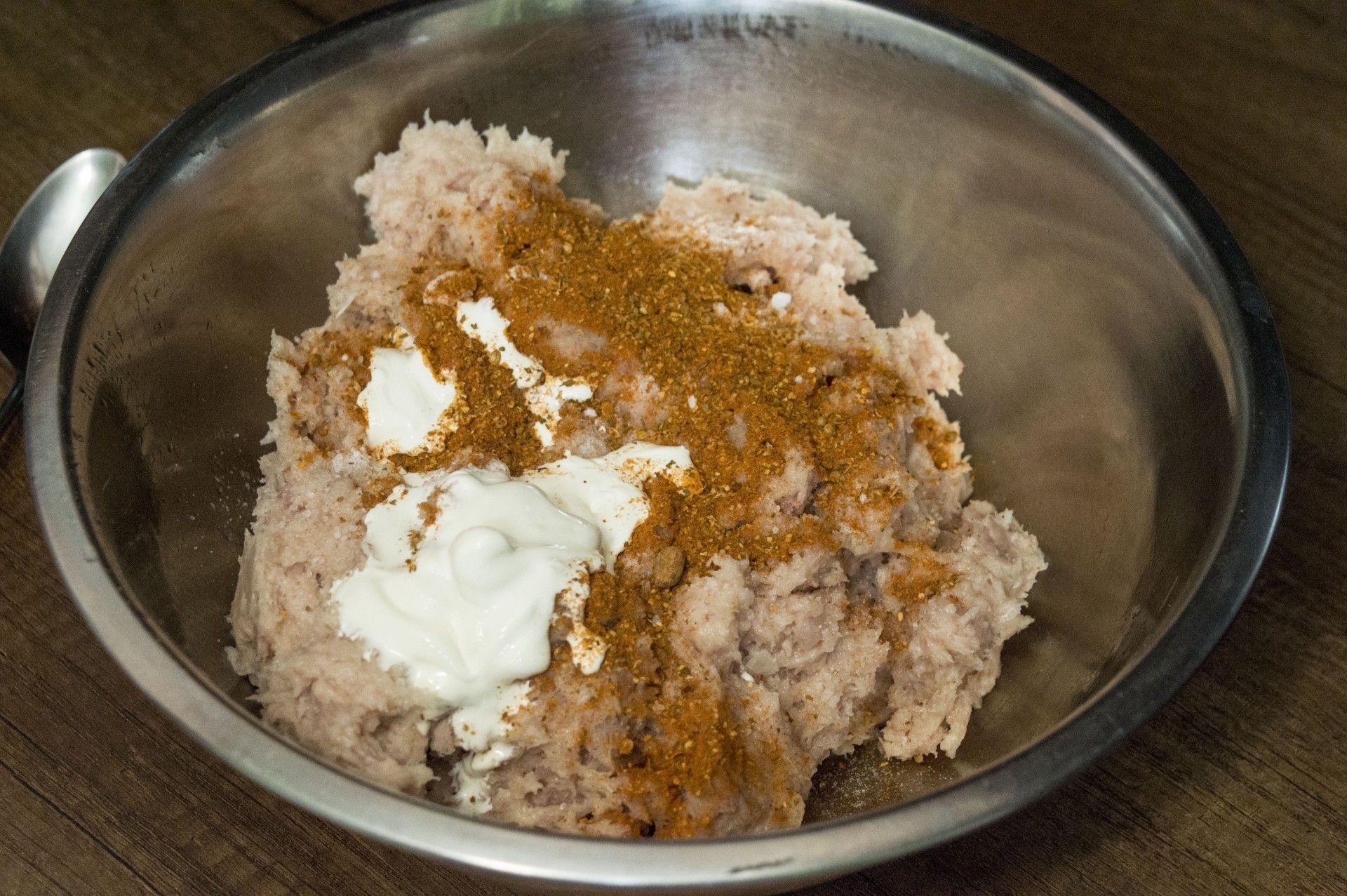 Шаг 3 приготовления Котлеты из куриной грудки в духовке