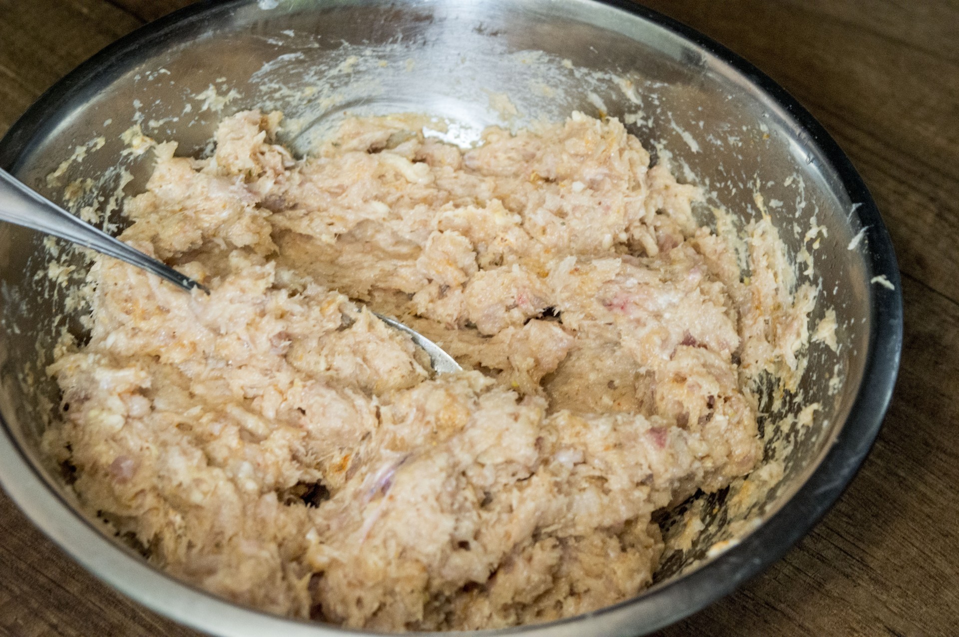 Шаг 4 приготовления Котлеты из куриной грудки в духовке
