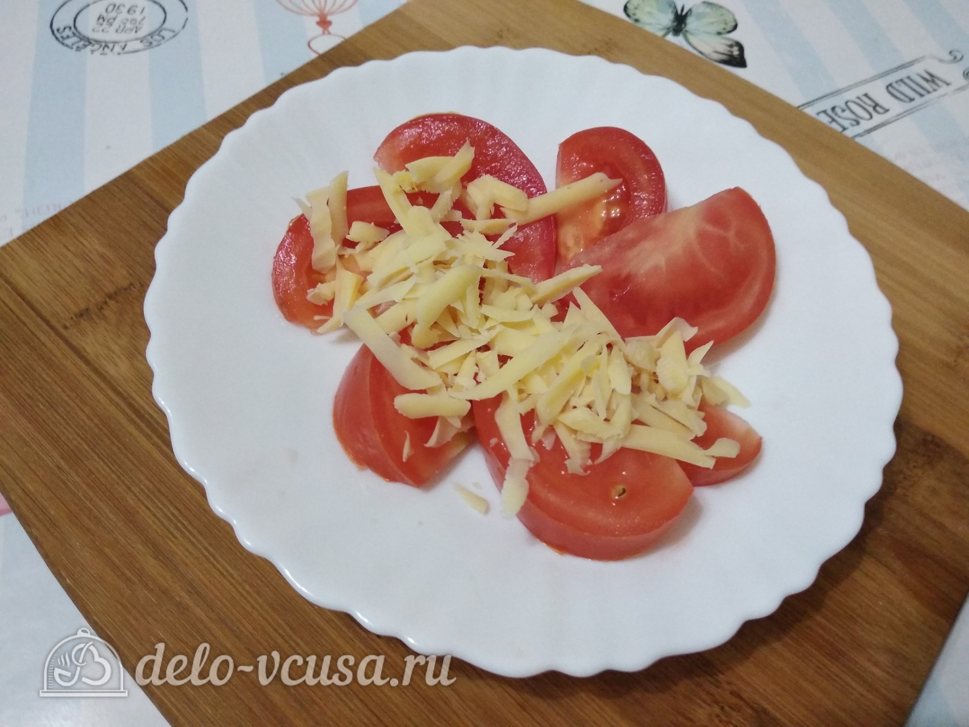 Шаг 2 приготовления Салат Красное море с осьминогами и перцем