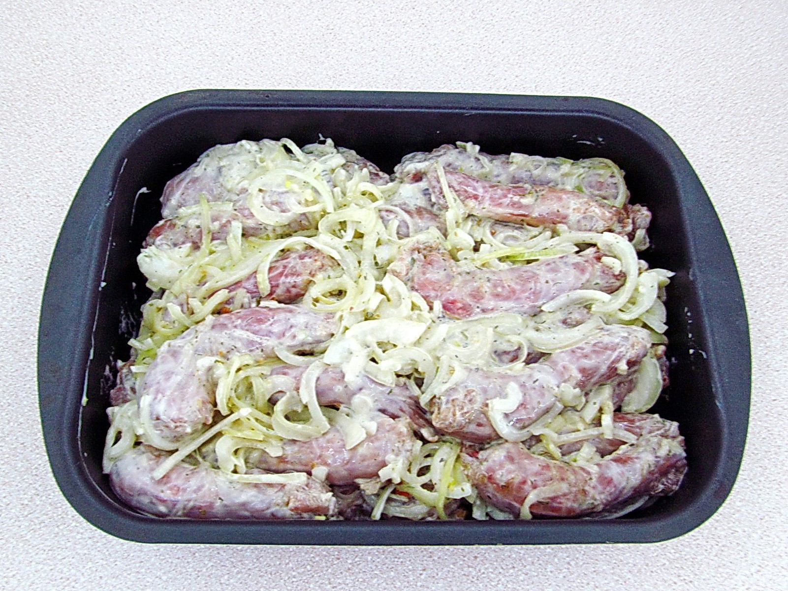Шаг 7 приготовления Куриные шейки в духовке и пикантный соус