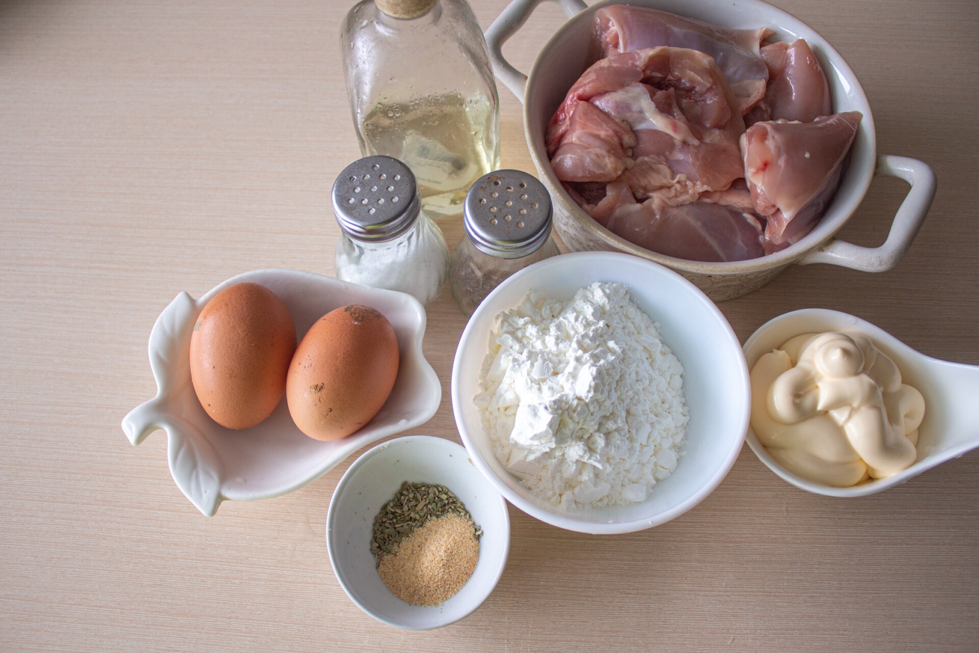 Ингредиенты Куриные котлеты по-министерски Фото ингредиенты Куриные котлеты по-министерски