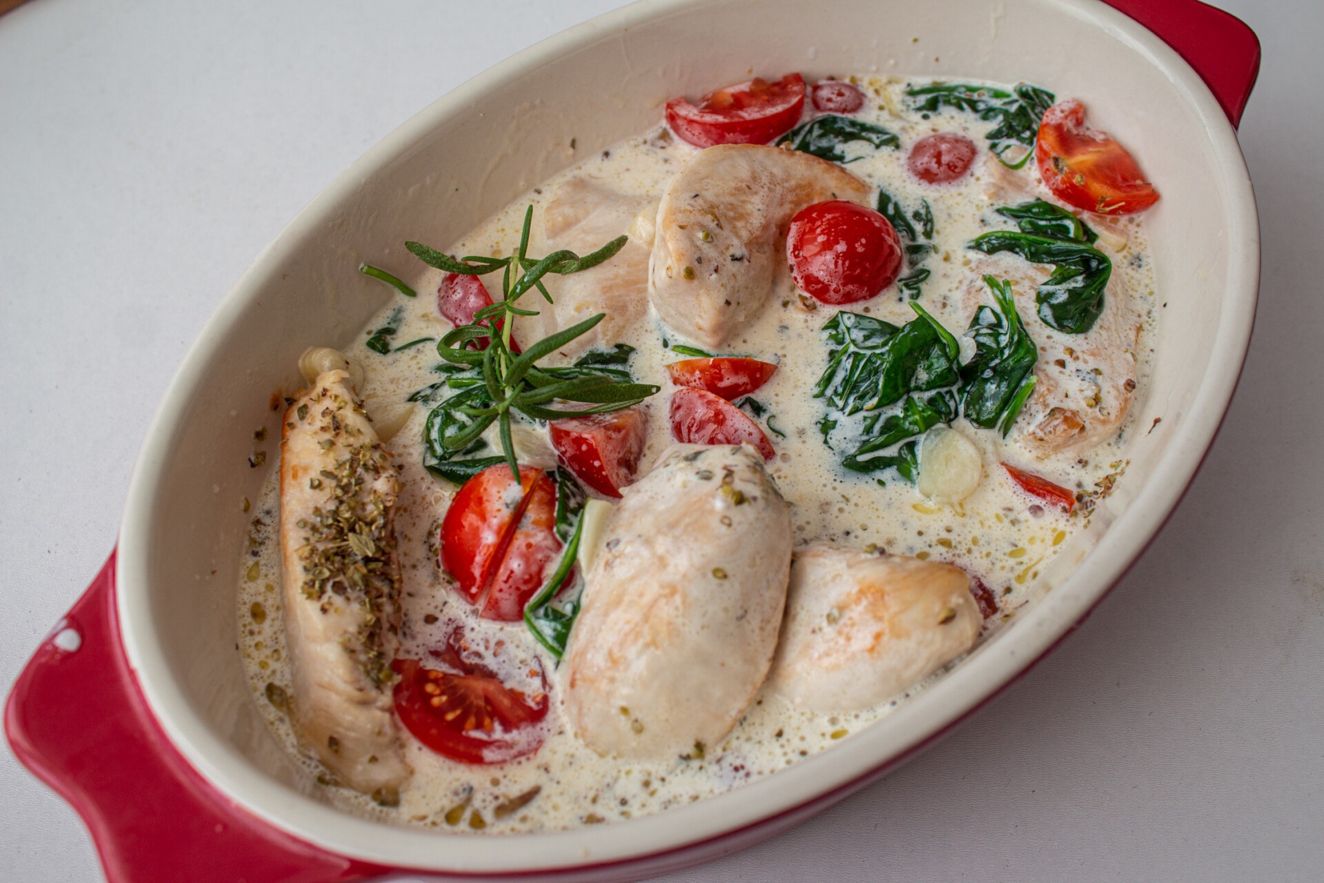Шаг 7 приготовления Курица по-тоскански