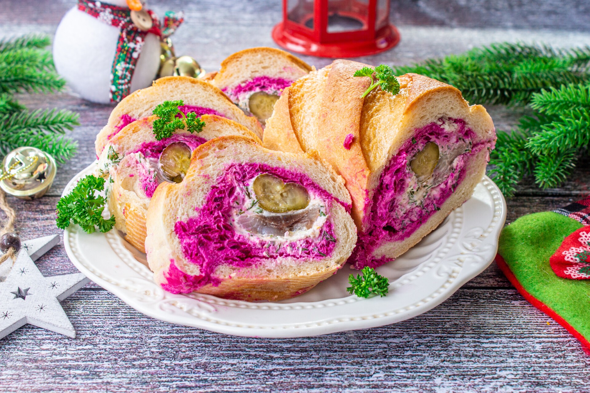 Шаг 14 приготовления Закуска "Шуба в шубке"