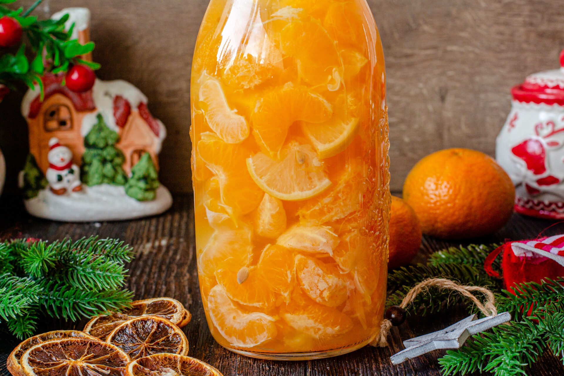 Шаг 7 приготовления Мандариновый компот