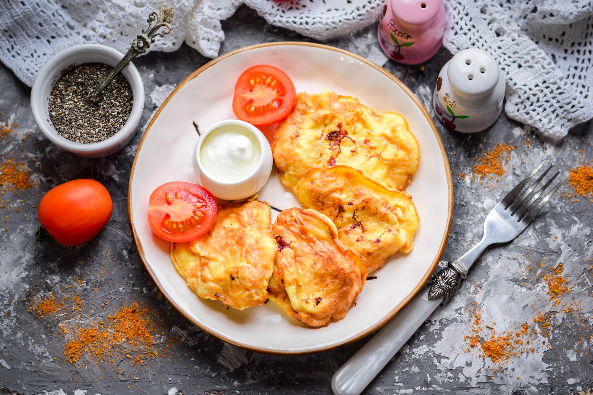 Обложка рецепта Куриное филе в сметанном кляре