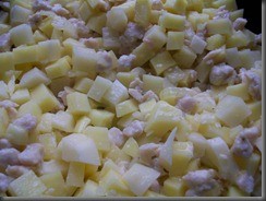 Шаг 10 приготовления Жареная картошка с куриным филе