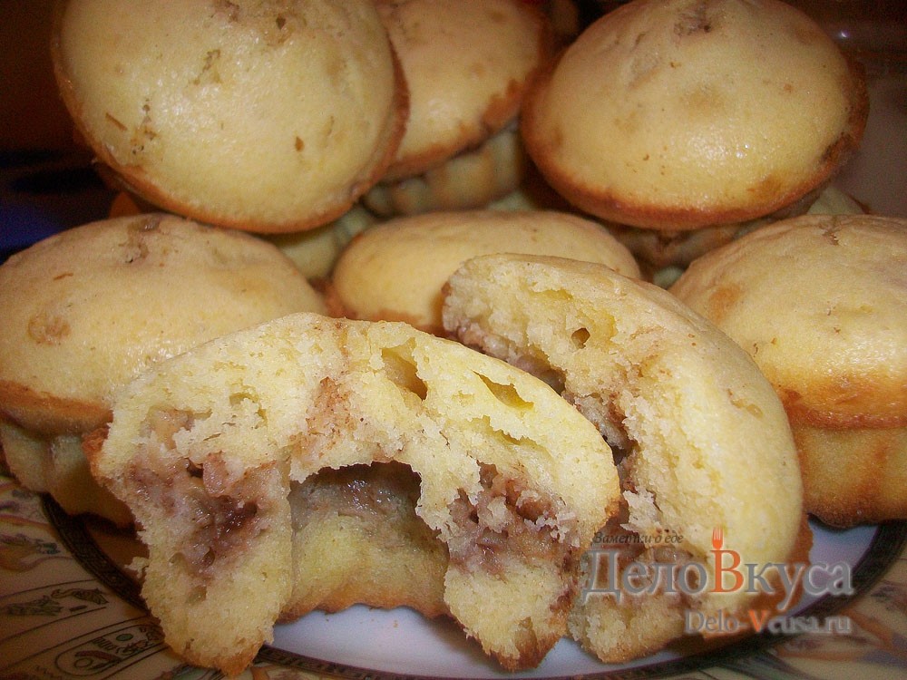 Обложка рецепта Маффины с яблоками и корицей