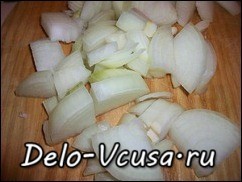 Шаг 2 приготовления Мясо тушеное в сметане с овощами