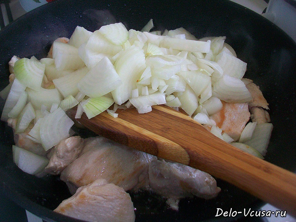Шаг 4 приготовления Мясная начинка для пирожков, картопляников и пирогов