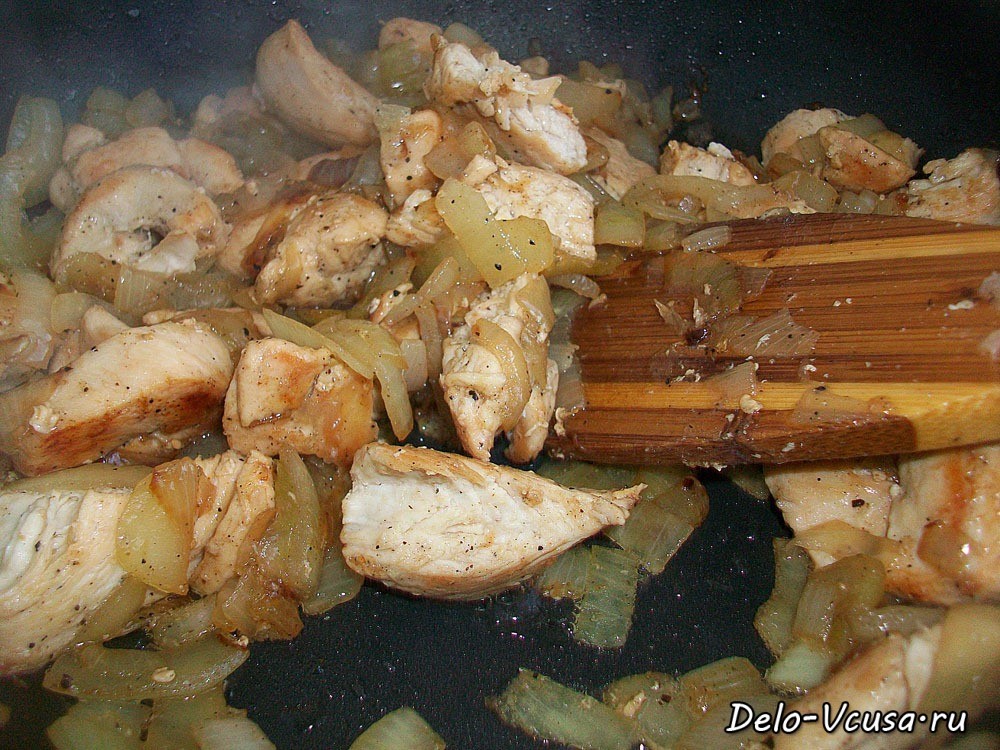 Шаг 6 приготовления Мясная начинка для пирожков, картопляников и пирогов