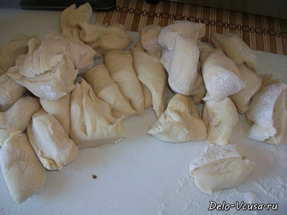 Шаг 3 приготовления Пирожки с мясом в духовке