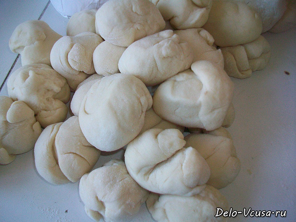Шаг 4 приготовления Пирожки с мясом в духовке