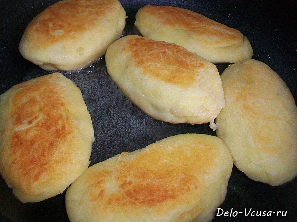 Шаг 16 приготовления Зразы картофельные с мясом (картопляники)