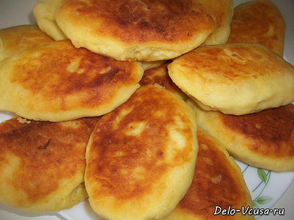 Шаг 17 приготовления Зразы картофельные с мясом (картопляники)