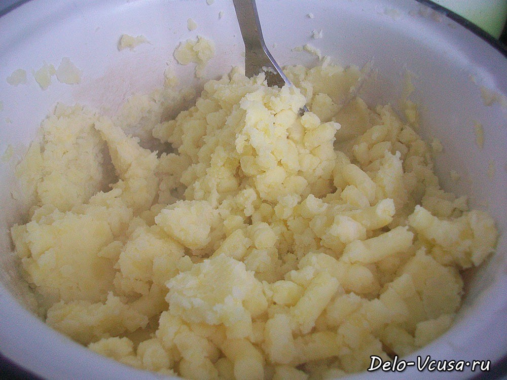 Шаг 2 приготовления Зразы картофельные с мясом (картопляники)