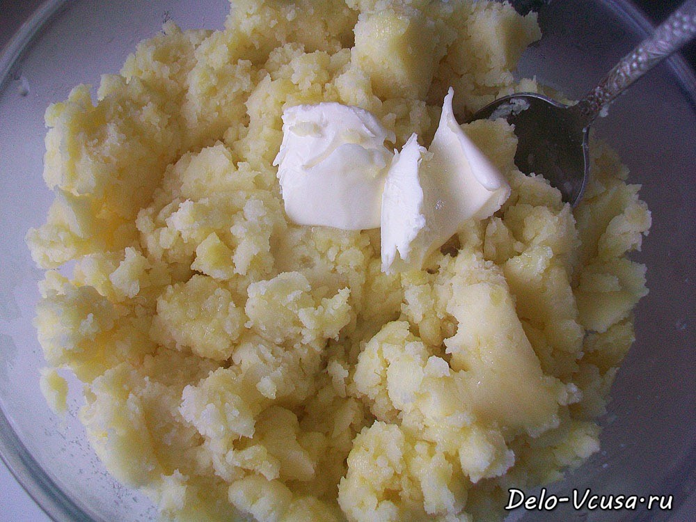Шаг 3 приготовления Зразы картофельные с мясом (картопляники)