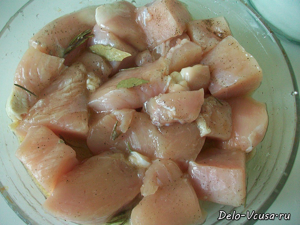 Шаг 2 приготовления Куриное филе со специями запеченное в духовке