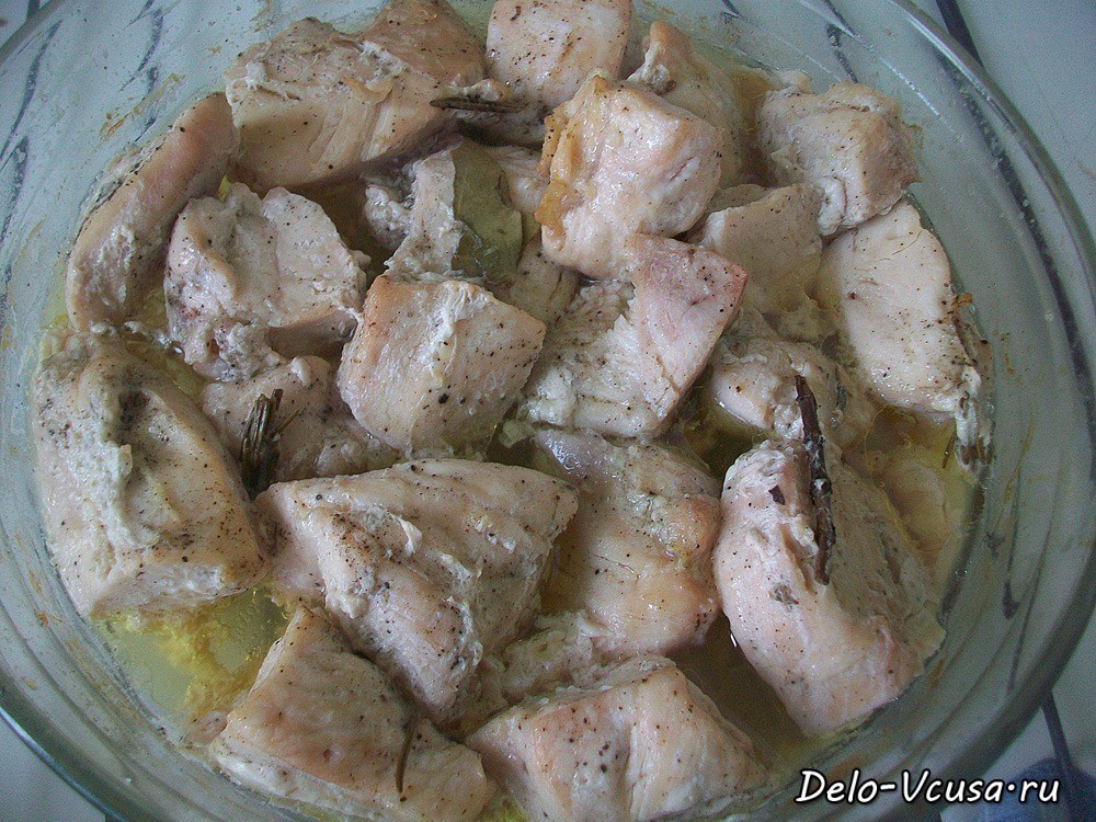 Шаг 3 приготовления Куриное филе со специями запеченное в духовке