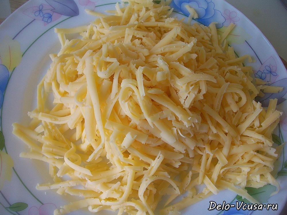 Шаг 4 приготовления Картофельная запеканка с мясным фаршем и твердым сыром