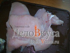 Шаг 1 приготовления Салат "Ромашка"