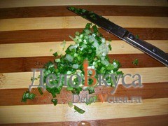 Шаг 6 приготовления Салат "Ромашка"