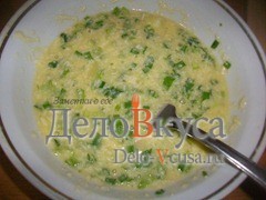 Шаг 9 приготовления Пирог из слоёного теста с картошкой сыром Моцарелла и пармской ветчиной