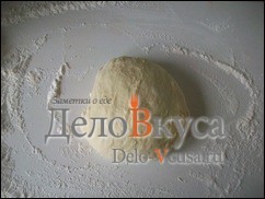 Шаг 1 приготовления Плюшки с сахаром "Розочки"