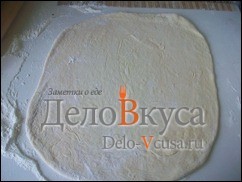 Шаг 2 приготовления Плюшки с сахаром "Розочки"