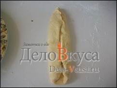 Шаг 14 приготовления Багет в хлебопечке с сыром