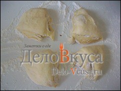 Шаг 9 приготовления Багет в хлебопечке с сыром