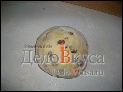 Шаг 7 приготовления Творожные печенья с изюмом. Простое печенье с творогом и изюмом