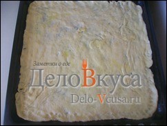 Шаг 13 приготовления Пицца с курицей, шампиньонами и сыром без томатной основы