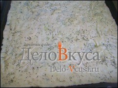 Шаг 14 приготовления Пицца с курицей, шампиньонами и сыром без томатной основы